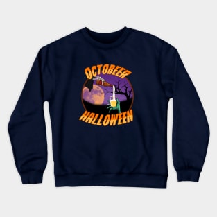 Octobeer Halloween Crewneck Sweatshirt